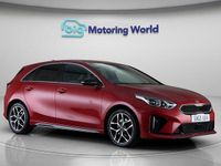 Used Kia Ceed GT-Line 138 HP (101 kW) 2021 Red Hatchback