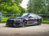 Used Audi RS5 450 HP (330 kW) 2018 Mauve/purple Coupe