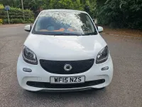Used Smart ForFour Passion 71 HP (52 kW) 2015 White Hatchback