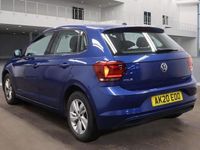 Used VW Polo SE 80 HP (58 kW) 2020 Blue Hatchback