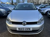 Used VW Golf VII SE 105 HP (77 kW) 2013 Silver Hatchback