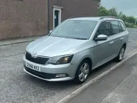 Used Skoda Fabia SE L 2017 Silver Estate