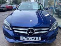 Used Mercedes C350e 2016 Blue Sedan