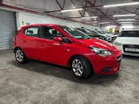 Używany Vauxhall Corsa 75 KM (55 kW) 2017 Czerwony Hatchback