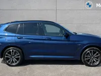 Used BMW X3 M Sport 292 HP (214 kW) 2022 Phytonic blue metallic paint SUV