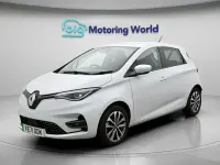 Used Renault Zoe GT-Line 100 kW (136 HP) 2021 White Hatchback