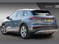 Used Audi Q4 e-tron S-Line 150 kW (204 HP) 2021 Blue SUV