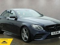 Begagnad Mercedes E220 AMG line 194 HK (142 kW) 2019 Blå Sedan