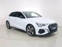 Begagnad Audi S3 Sportback Black Edition 328 HK (241 kW) 2024 Vit Halvkombi