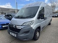 Used Citroën Relay 130 HP (95 kW) 2014 Silver Van