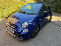 Used Abarth 595 Turismo 165 HP (121 kW) 2018 Blue Cabriolet