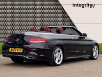 Used Mercedes C200 AMG Line Premium Plus 2018 Black Cabriolet