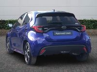 Used Toyota Yaris Hybrid Design 2024 Blue Hatchback