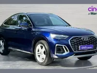 Used Audi Q5 S-Line 204 HP (150 kW) 2021 Blue SUV