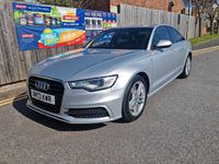 Begagnad Audi A6 S-Line 2013 Silver Sedan