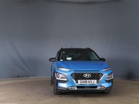 Used Hyundai Kona Premium 177 HP (130 kW) 2018 Blue SUV