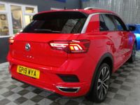 Used VW T-Roc R-line 150 HP (110 kW) 2019 Red SUV
