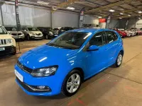 Used VW Polo Match 60 HP (44 kW) 2017 Blue Hatchback