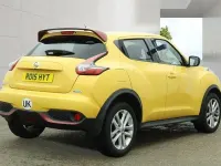 Used Nissan Juke Acenta Premium 115 HP (84 kW) 2015 Yellow SUV