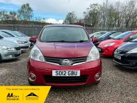Used Nissan Note N-TEC 2012 Red Hatchback