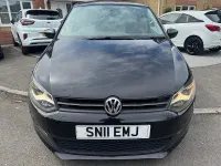 Used VW Polo 69 HP (50 kW) 2011 Black Hatchback