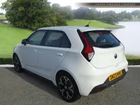 Used MG MG3 Excite 106 HP (77 kW) 2023 White Hatchback