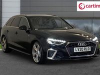 Usado Audi A4 S-Line 190 HP (139 kW) 2020 Preto Carrinha