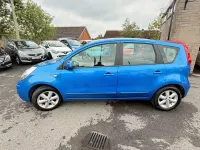 Begagnad Nissan Note Acenta 2007 Blå Halvkombi