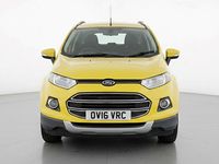Used Ford Ecosport Titanium 2016 Yellow SUV