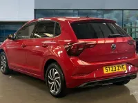 Used VW Polo Life 95 HP (69 kW) 2023 Kings red premium metallic Hatchback