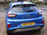 Used Ford Puma Titanium 125 HP (91 kW) 2023 Desert island blue metallic SUV