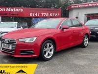 Used Audi A4 Sport 150 HP (110 kW) 2016 Red Sedan