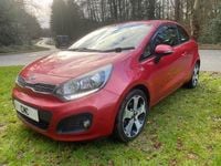 Used Kia Rio 90 HP (66 kW) 2012 Red Hatchback