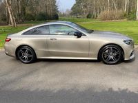Used Mercedes E220 AMG Line Premium 194 HP (142 kW) 2018 Silver Coupe