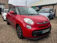 Used Fiat 500L Lounge 120 HP (88 kW) 2016 Red MPV