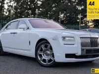 Used Rolls Royce Ghost 571 HP (419 kW) 2012 White Sedan
