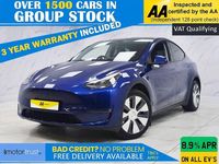 Used Tesla Model Y Long Range AWD 282 kW (384 HP) 2022 Blue SUV