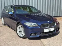 Used BMW 520 M Sport 190 HP (139 kW) 2017 Blue Estate