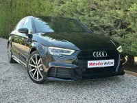 Used Audi A3 Black Edition 150 HP (110 kW) 2018 Black Sedan