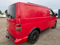 Used VW T5 104 HP (76 kW) 2005 Red Van