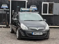 Used Vauxhall Corsa 100 HP (73 kW) 2013 Black Hatchback