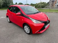 Used Toyota Aygo X-play 69 HP (50 kW) 2016 Red Hatchback