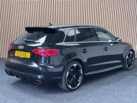 Used Audi RS3 Comfort 2016 Black Sedan