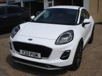 Used Ford Puma Titanium 125 HP (91 kW) 2020 Frozen white SUV