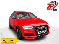 Used Audi Q3 Black Edition 184 HP (135 kW) 2017 Red SUV
