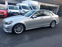Used Mercedes C220 AMG 2012 Silver Sedan