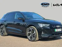 Używany Audi e-tron Black Edition 230 kW (313 KM) 2021 Czarny SUV