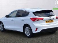 Used Ford Focus Titanium 125 HP (91 kW) 2020 White Hatchback