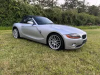 Used BMW Z4 192 HP (141 kW) 2003 Silver Cabriolet