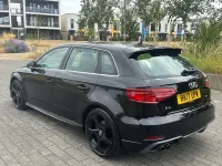Used Audi A3 Sportback S-Line 150 HP (110 kW) 2017 Black Hatchback